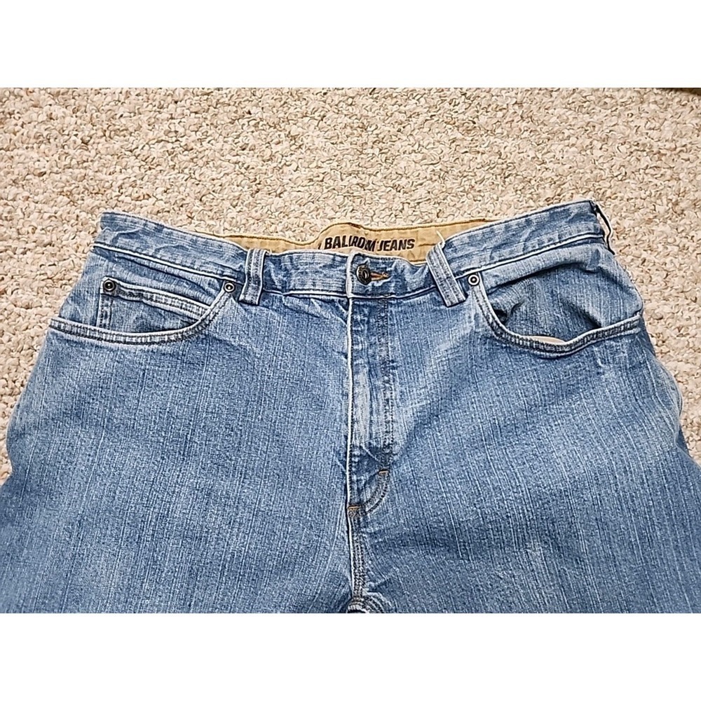 Duluth Trading Jeans Men's 38x30 Flex Ballroom Straight  Workwear 36x30‎ Actual